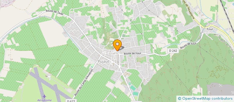 localisation de l'entreprise MADAME CLAUDE BUSCAL  PUJAUT