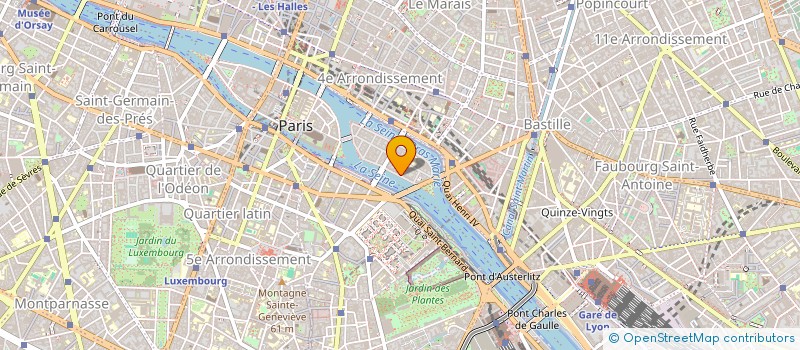 localisation de l'entreprise MADAME CLAUDE CAHOUR  PARIS