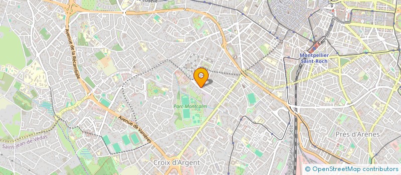 localisation de l'entreprise MADAME CLAUDE CHAMBRIARD à MONTPELLIER