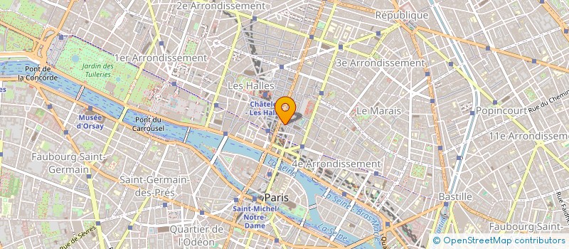 localisation de l'entreprise MADAME CLAUDE CHAMMAA  PARIS