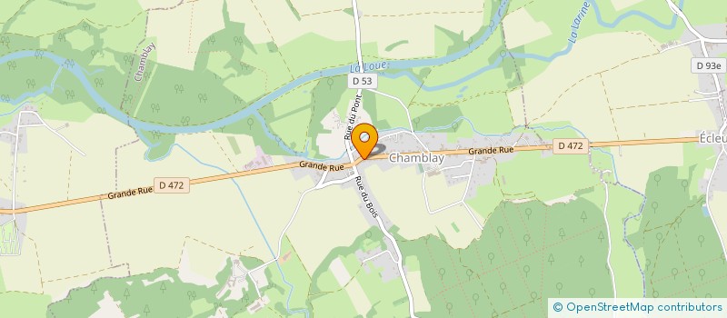 localisation de l'entreprise MADAME CLAUDE CHAMPLITTE  CHAMBLAY