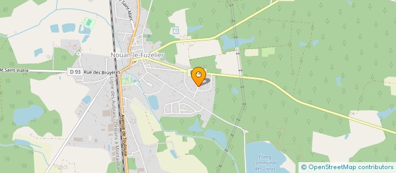 localisation de l'entreprise MADAME CLAUDE COLLAS CHATELPERRON  CHAUMONT-SUR-THARONNE