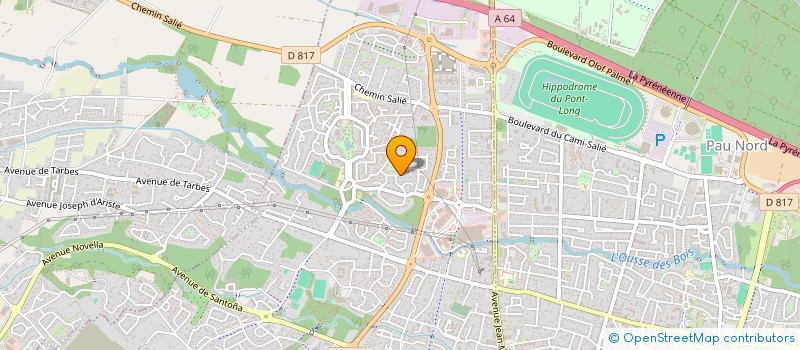 localisation de l'entreprise MADAME CLAUDE COVES  LONS