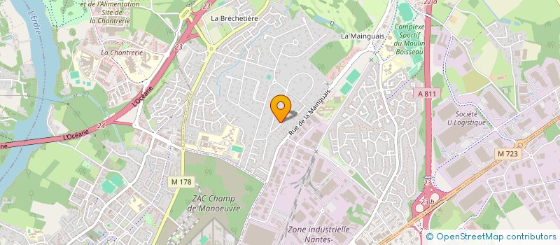 localisation de l'entreprise MADAME CLAUDE DAGOIT à CARQUEFOU