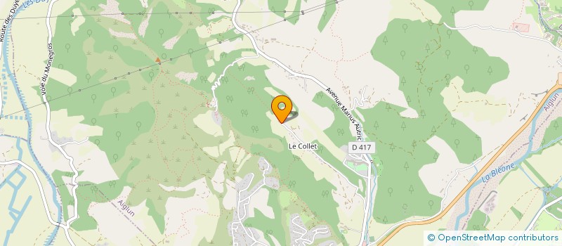 localisation de l'entreprise MADAME CLAUDE DOURGUIN  AIGLUN