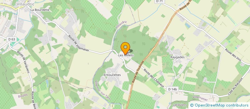 localisation de l'entreprise MADAME CLAUDE DURANTON à VILLEMUR-SUR-TARN