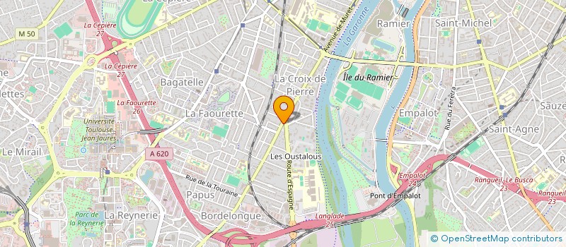 localisation de l'entreprise MADAME CLAUDE ELIE à TOULOUSE