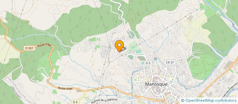 localisation de l'entreprise MADAME CLAUDE ERARIO à MANOSQUE