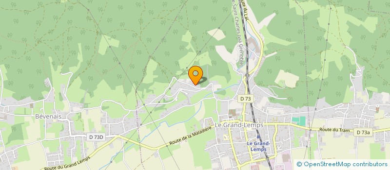 localisation de l'entreprise MADAME CLAUDE EYGLUNENT  LE GRAND-LEMPS