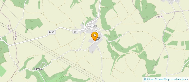 localisation de l'entreprise MADAME CLAUDE FERRY à COLLAN