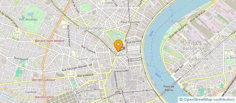 localisation de l'entreprise MADAME CLAUDE FONSALE  BORDEAUX