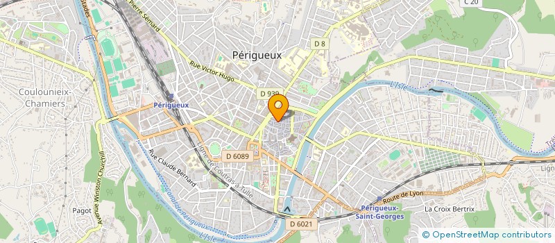 localisation de l'entreprise MADAME CLAUDE GALAND à PERIGUEUX