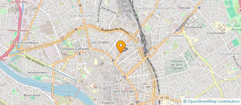 localisation de l'entreprise MADAME CLAUDE GROUT DE BEAUFORT  TOULOUSE