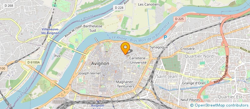 localisation de l'entreprise MADAME CLAUDE HARANG à AVIGNON