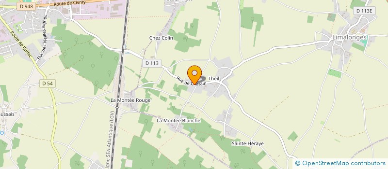 localisation de l'entreprise MADAME CLAUDE HIZEMBERT à LIMALONGES