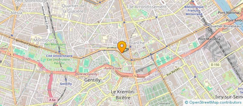 localisation de l'entreprise MADAME CLAUDE HUMBERT  PARIS