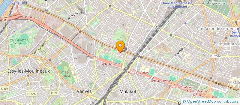 localisation de l'entreprise MADAME CLAUDE-ISABELLE CHAUVEL  PARIS