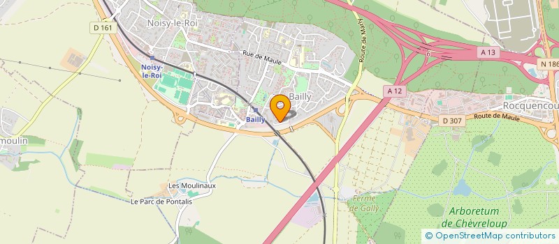 localisation de l'entreprise MADAME CLAUDE JAMATI  BAILLY