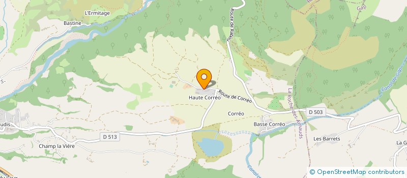 localisation de l'entreprise MADAME CLAUDE KNOLL  LA ROCHE-DES-ARNAUDS