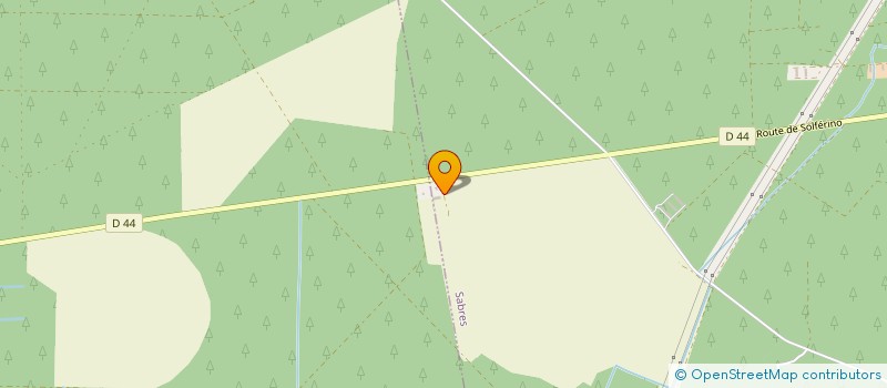 localisation de l'entreprise MADAME CLAUDE LABRI  SABRES