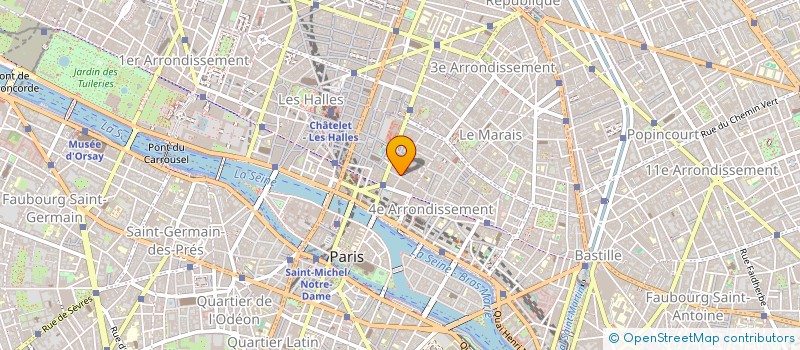 localisation de l'entreprise MADAME CLAUDE LACHAUD  PARIS