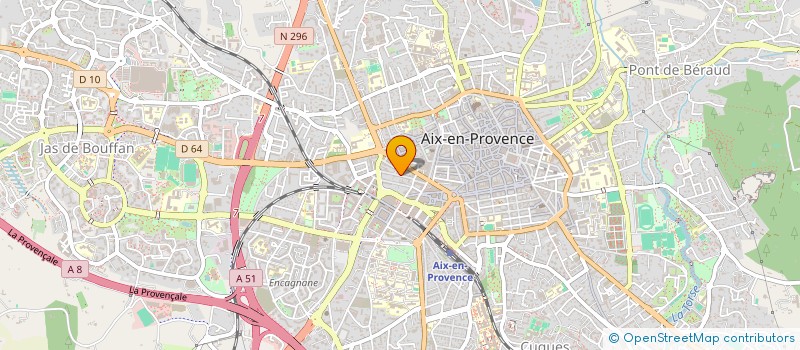 localisation de l'entreprise MADAME CLAUDE LAVERGNE à AIX-EN-PROVENCE