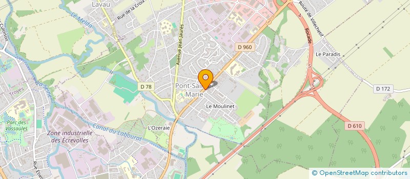 localisation de l'entreprise MADAME CLAUDE LE FEVRE  BRIENNE-LE-CHATEAU