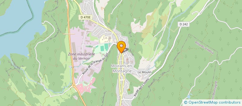 localisation de l'entreprise MADAME CLAUDE LE TOULLEC à MOIRANS-EN-MONTAGNE