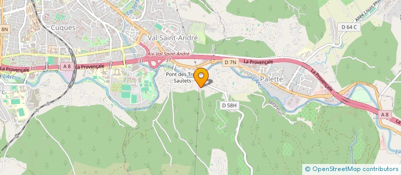 localisation de l'entreprise MADAME CLAUDE LECORCHE  MEYREUIL