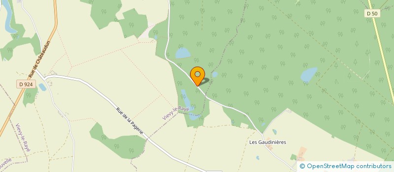 localisation de l'entreprise MADAME CLAUDE LESIEUR  VIEVY-LE-RAYE