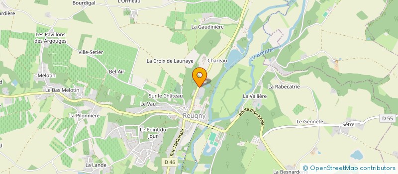 localisation de l'entreprise MADAME CLAUDE LIVIA BLOUSCHTEIN à REUGNY
