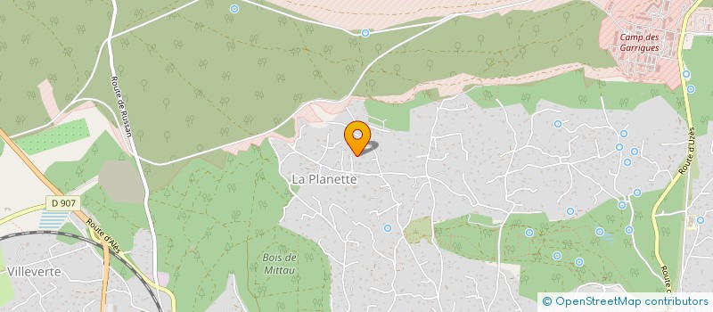 localisation de l'entreprise MADAME CLAUDE LOUDON  NIMES