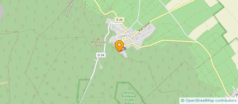 localisation de l'entreprise MADAME CLAUDE MACHET  VERZY