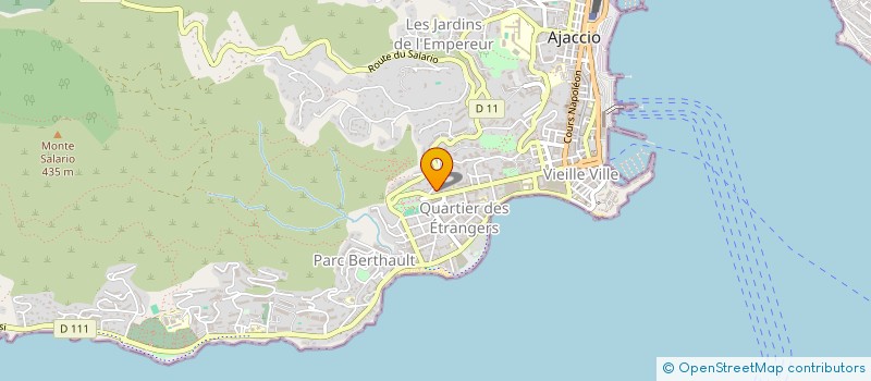 localisation de l'entreprise MADAME CLAUDE MACHURAT à AJACCIO
