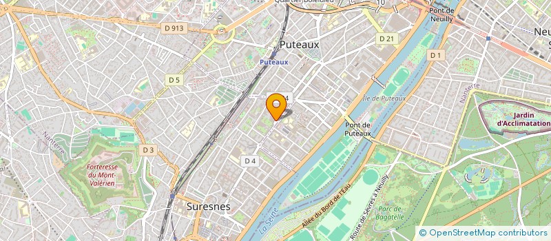 localisation de l'entreprise MADAME CLAUDE MAISONNEUVE à SURESNES