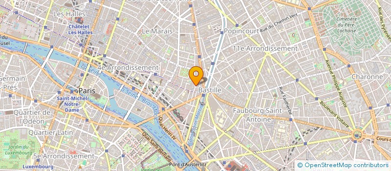 localisation de l'entreprise MADAME CLAUDE MOSNIER  PARIS