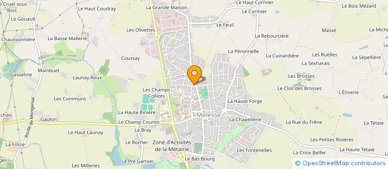 localisation de l'entreprise MADAME CLAUDE NNOMO NGUE à MELESSE