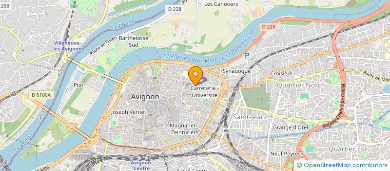 localisation de l'entreprise MADAME CLAUDE NOLERES à AVIGNON