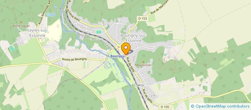 localisation de l'entreprise MADAME CLAUDE PARENT à BOUTIGNY-SUR-ESSONNE