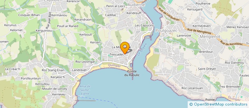 localisation de l'entreprise MADAME CLAUDE PAUTET  AUDIERNE