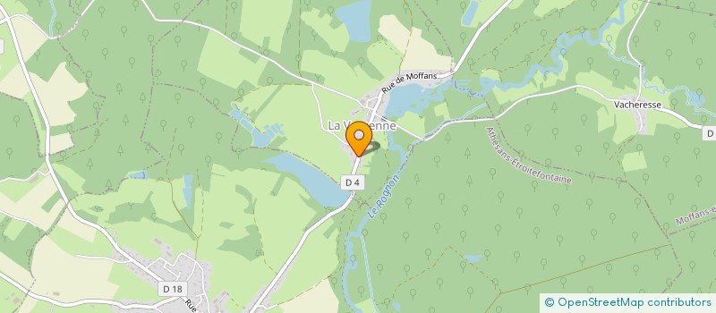 localisation de l'entreprise MADAME CLAUDE PAYEN  LA VERGENNE