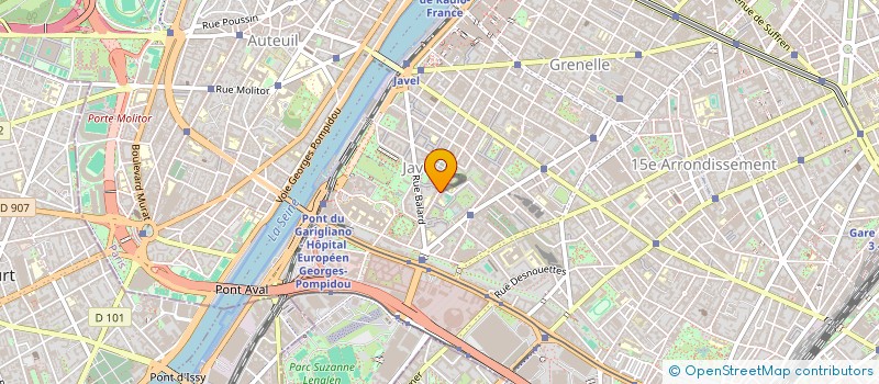 localisation de l'entreprise MADAME CLAUDE PELLETIER  PARIS