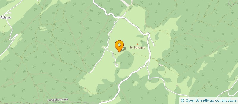 localisation de l'entreprise MADAME CLAUDE PICCAND  LONGCHAUMOIS