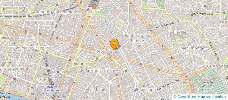 localisation de l'entreprise MADAME CLAUDE PLESSIS à PARIS