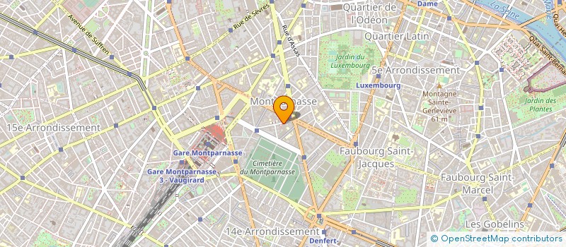 localisation de l'entreprise MADAME CLAUDE POLLACK  PARIS