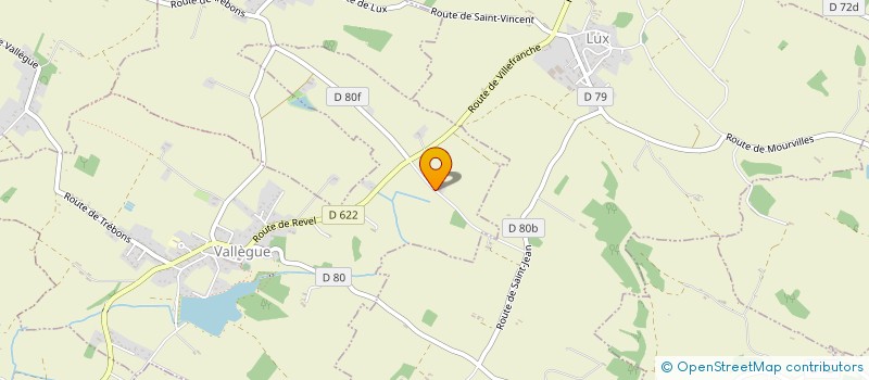 localisation de l'entreprise MADAME CLAUDE PRINCE  AVIGNONET-LAURAGAIS