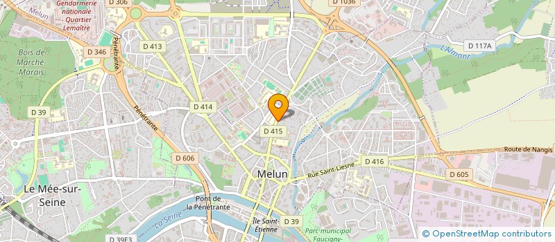 localisation de l'entreprise MADAME CLAUDE PUIS à MELUN