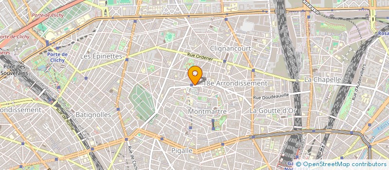 localisation de l'entreprise MADAME CLAUDE RAZIMOWSKY  PARIS