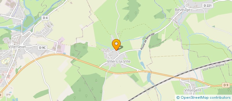 localisation de l'entreprise MADAME CLAUDE ROBERT  VILLERS-LA-VILLE