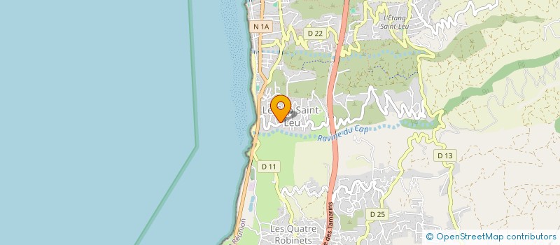 localisation de l'entreprise MADAME CLAUDE ROBERT  SAINT-LEU